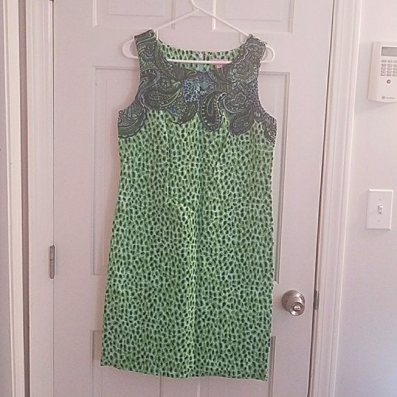 Lilly Pulitzer Cheetah Shift Dress - Picture 2 of 5